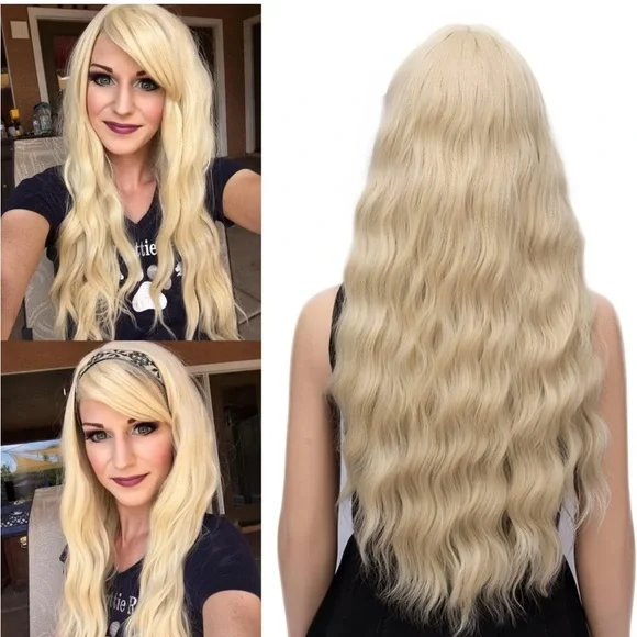 Accessories | Human Hair Blend Platinum Blonde Blonde Color  display picture 3